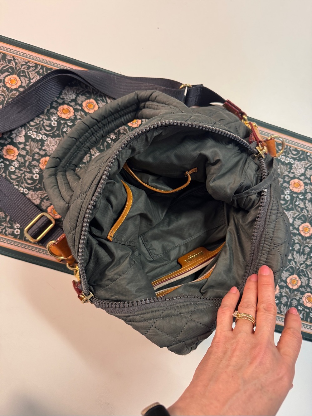 MZ Wallace Small Sutton Tote in magnet - Picture 4 of 4